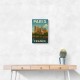 Paris Notre-Dame Cathedral Travel Poster 1 Wall Art