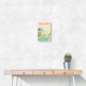 Abu Dhabi Travel Poster Wall Art