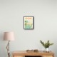 Abu Dhabi Travel Poster Wall Art