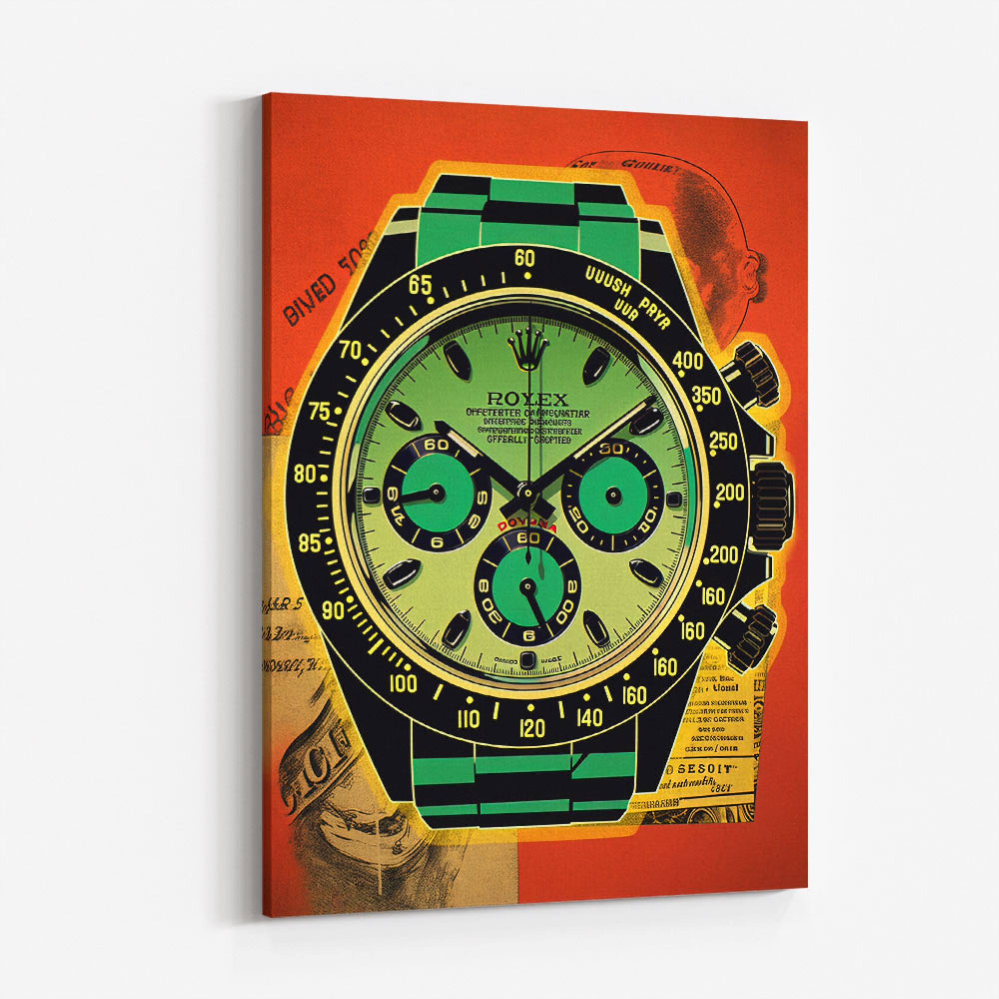 Rolex Daytona Pop Art Style 1 Wall Art