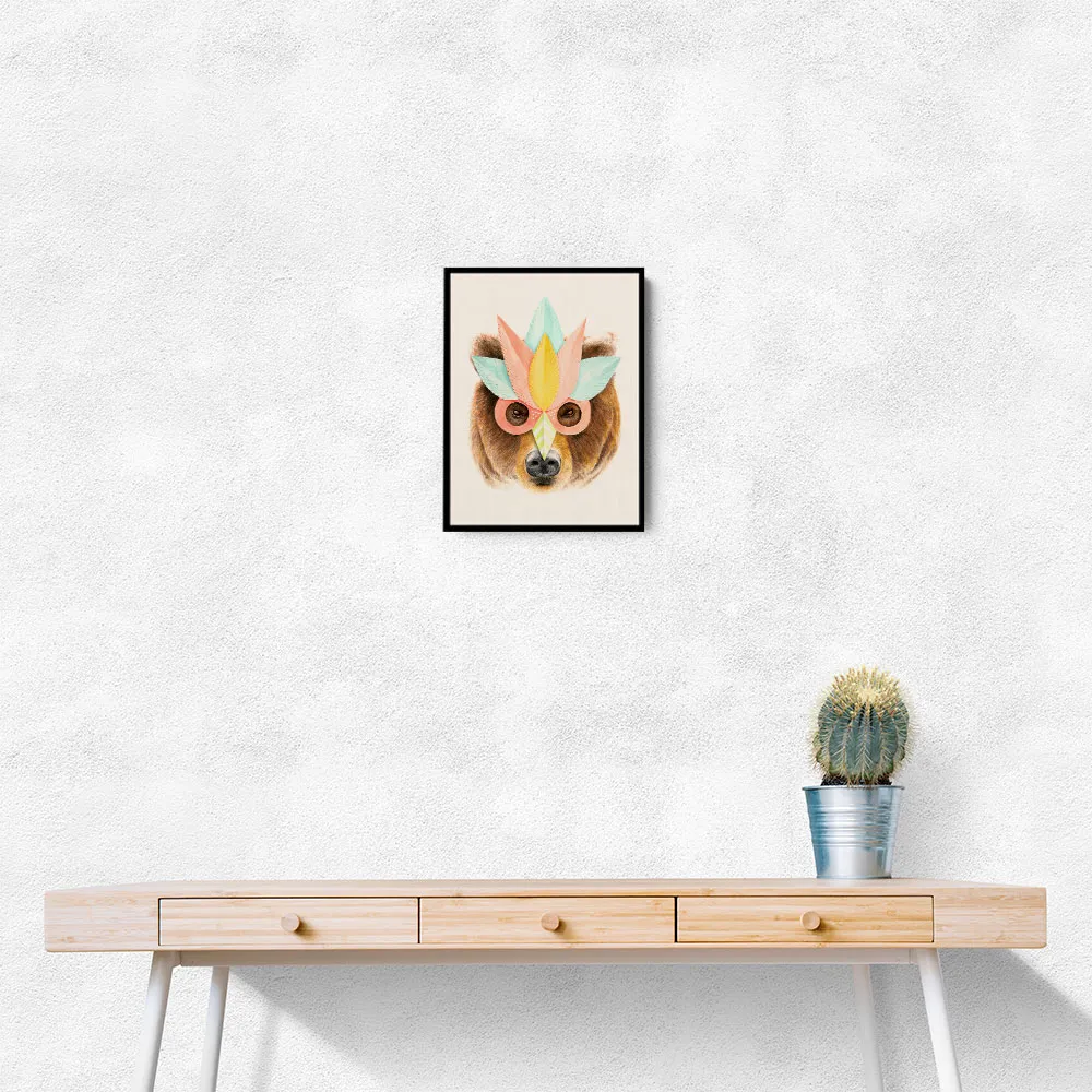 Bear Paper Mask