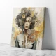 Woman Portrait Collage Wall Art