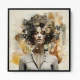Woman Portrait 3 Collage Wall Art
