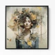 Woman Portrait 4 Collage Wall Art