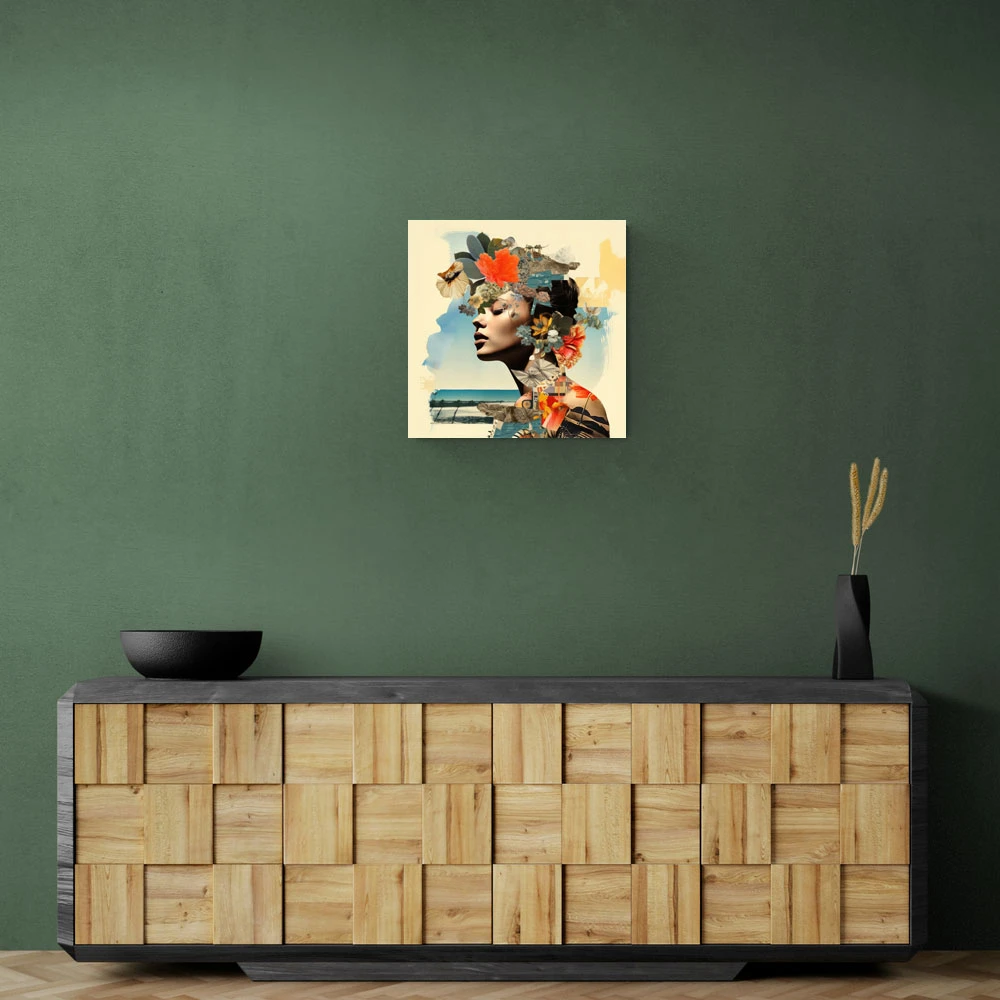 Woman Portrait 6 Collage Wall Art