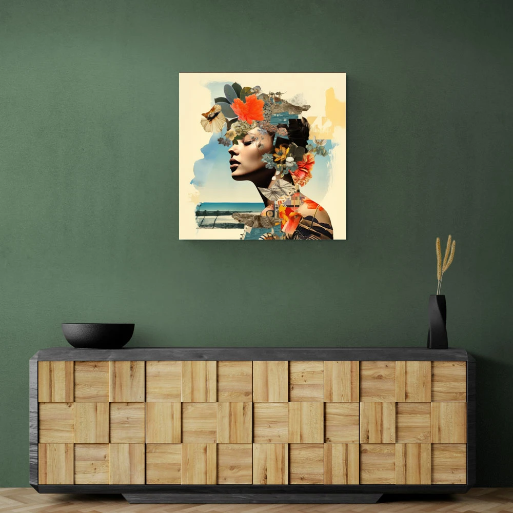 Woman Portrait 6 Collage Wall Art