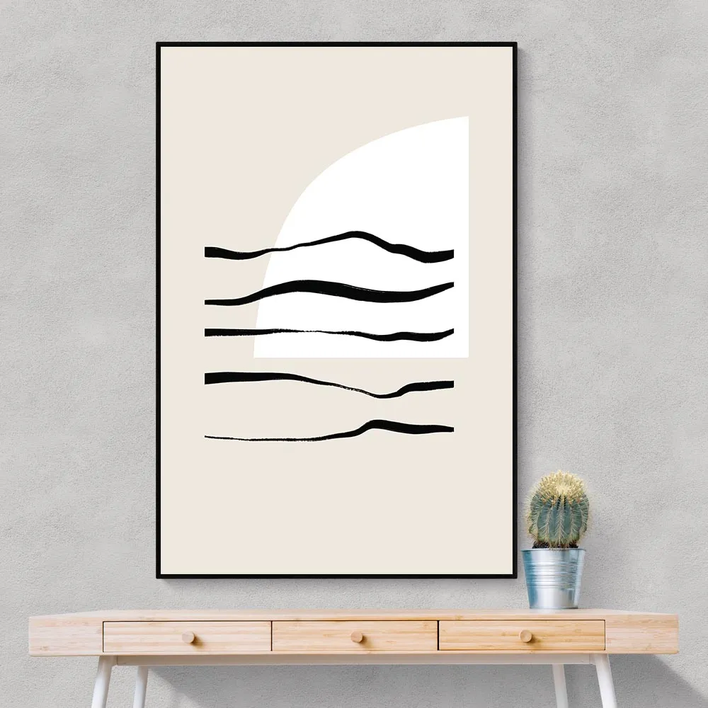 Sunset and Waves