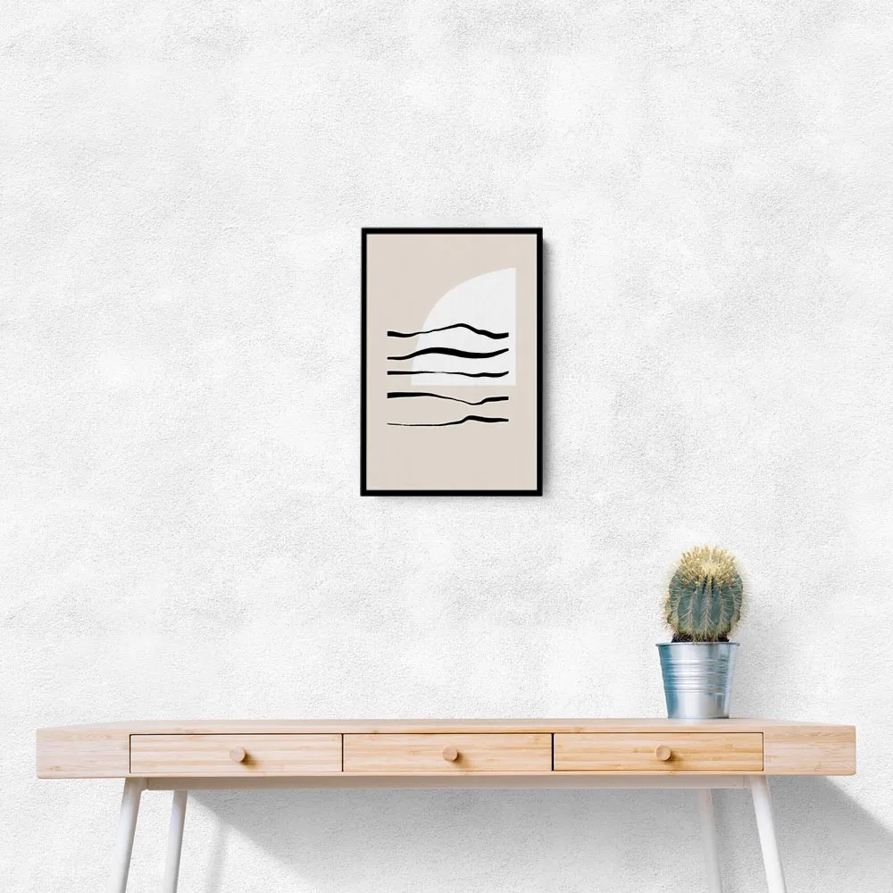 Sunset and Waves