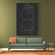 Black And White Minimal Set #1 Wall Art
