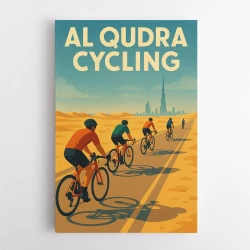 Al Qudra Cycling Dubai 2 Wall Art
